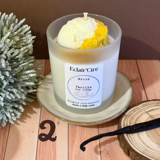 Le Givré vanilla ice cream - 175gr