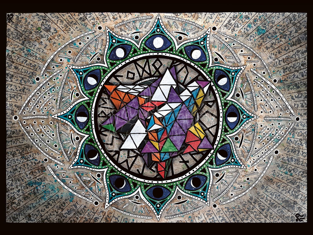 &quot;MerkabaCube&quot; Print