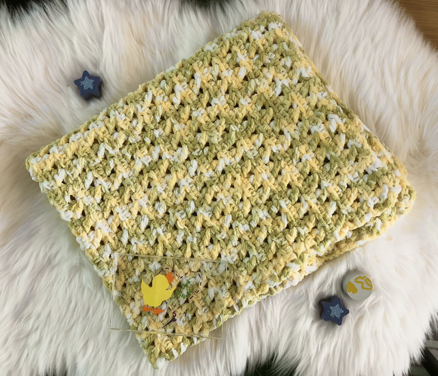 Lemon &amp; light green blanket