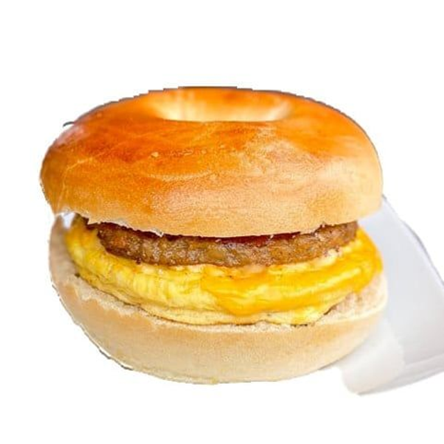 Sausage Breakfast Bagel