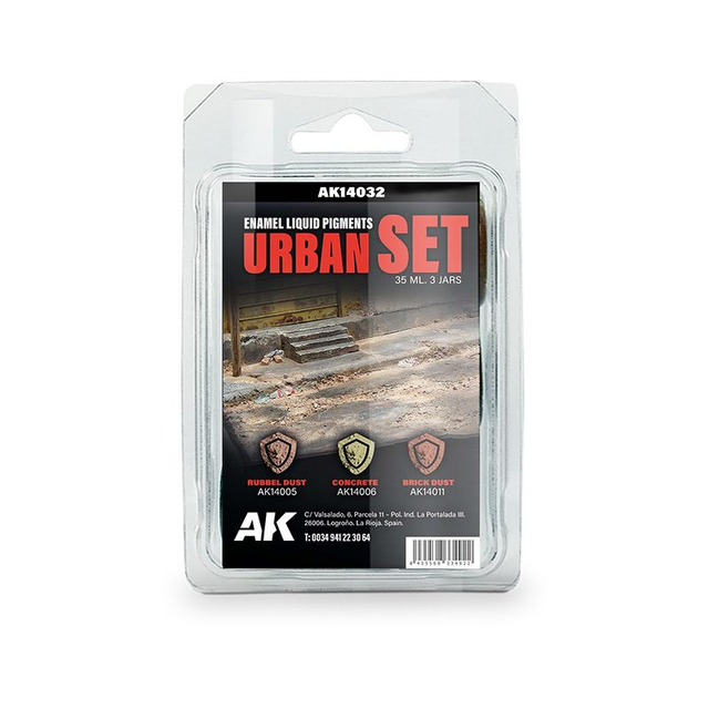 URBAN SET – ENAMEL LIQUID PIGMENT