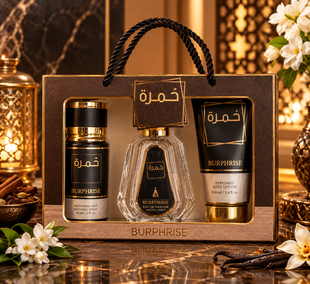 COFFRET CADEAU 3 PIÈCES - EAU DE PARFUM 50ML + LOTION 88ML + BRUME 88ML - PARFUM LUXUEUX
