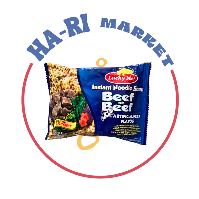 Lucky Me Instant Noodles Beef 55g