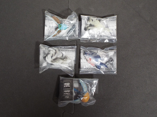 MONSTER HUNTER RISE BIOLOGICAL ENCYCLOPIDIA 5PCS SET 