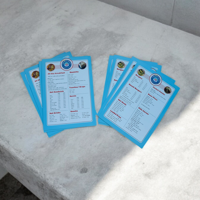 5000 double sided A5 flyers