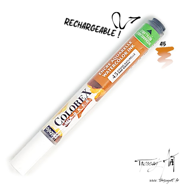 PEBEO - MARQUEUR AQUARELLE COLOREX - SIENNE NATURELLE - PB010045