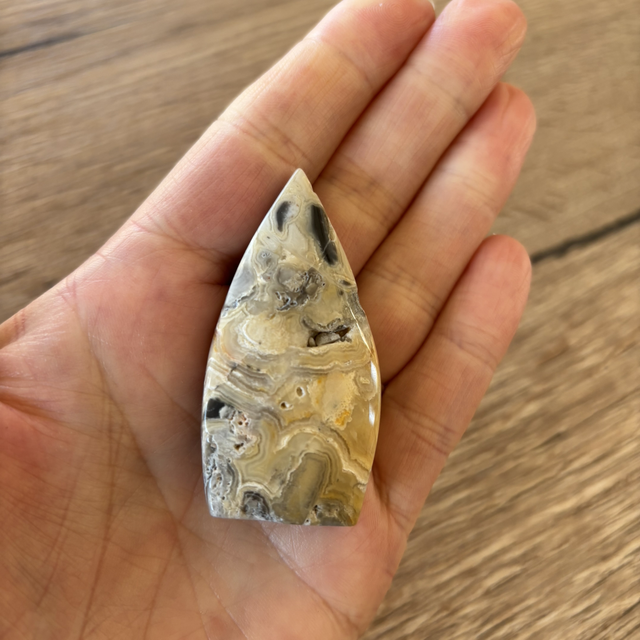 Pointe Agate Crazy Lace