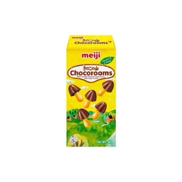 Meiji Chocorooms Milk Chocolate 40gr
