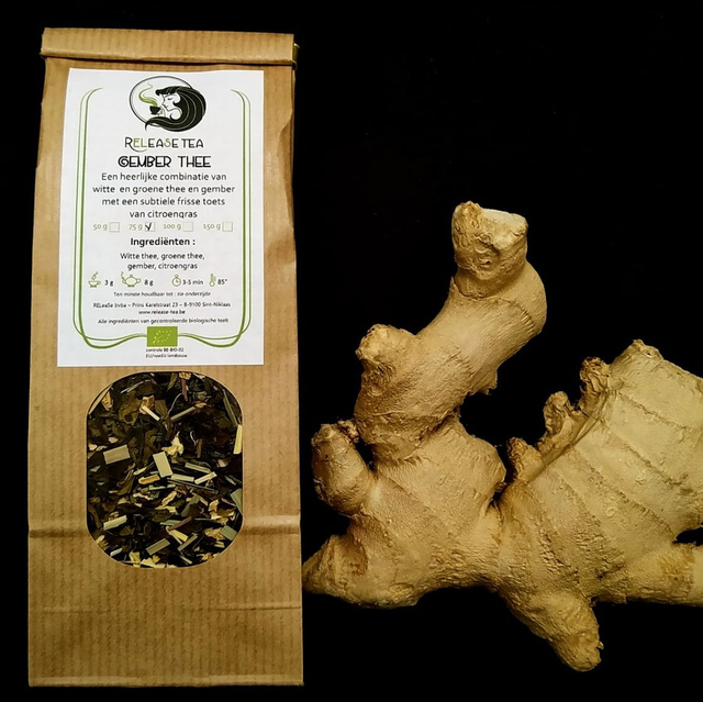 Gember thee (ginger tea) - BIO