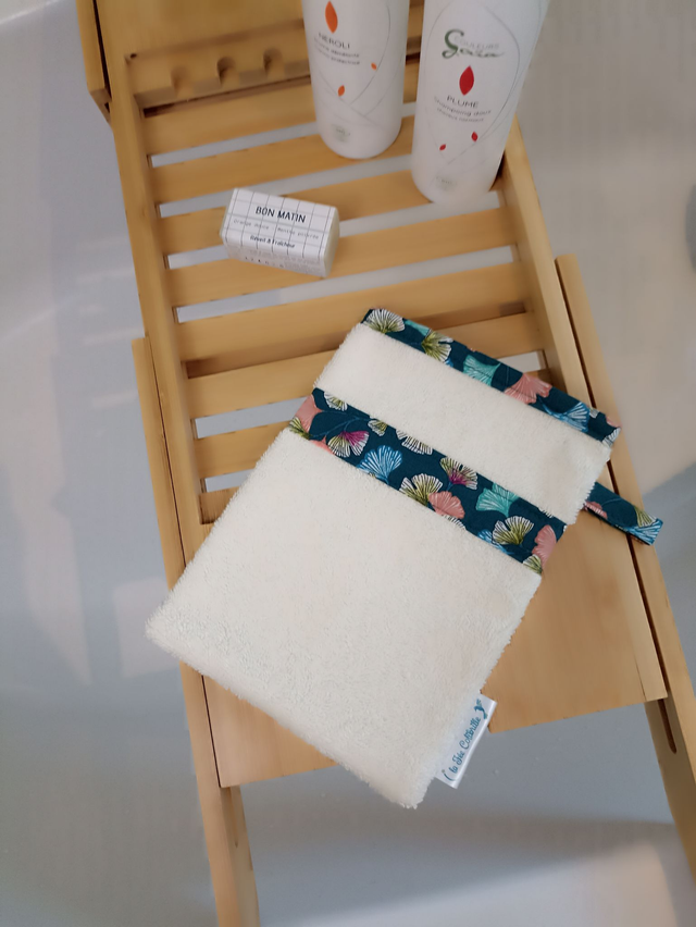 Gant de toilette Ginkgo