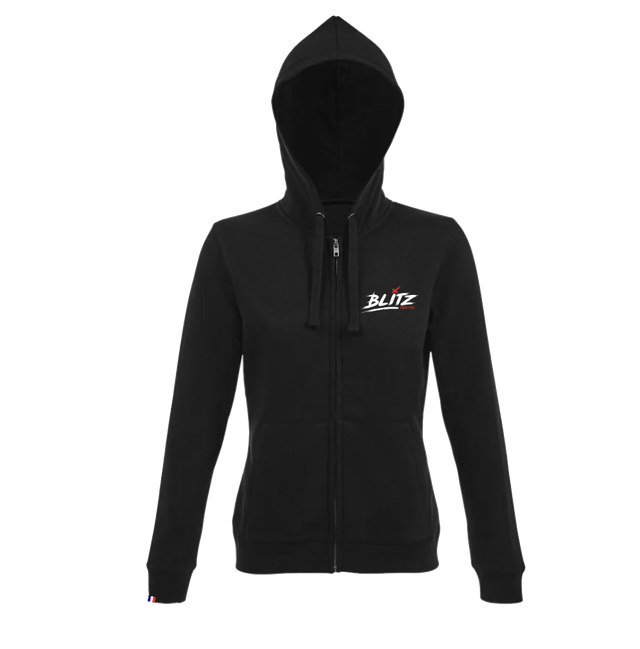 Sweat petit BLITZ zip à capuche