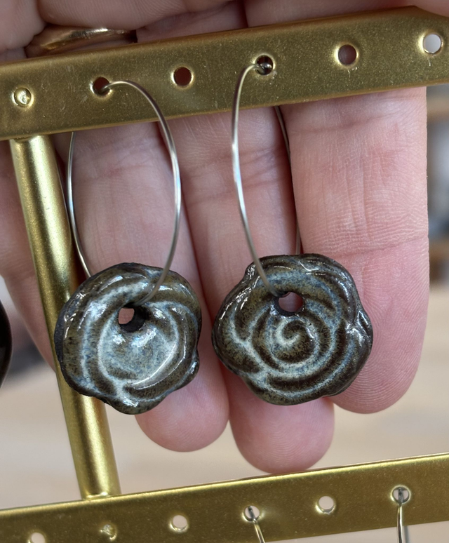 Orecchini a rosellina