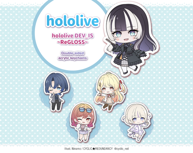 hololive DEV_IS ReGLOSS | charms &amp; stickers