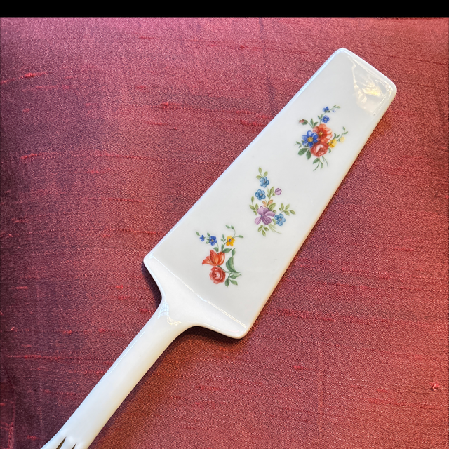 Tortenheber Porzellan handgemalt 