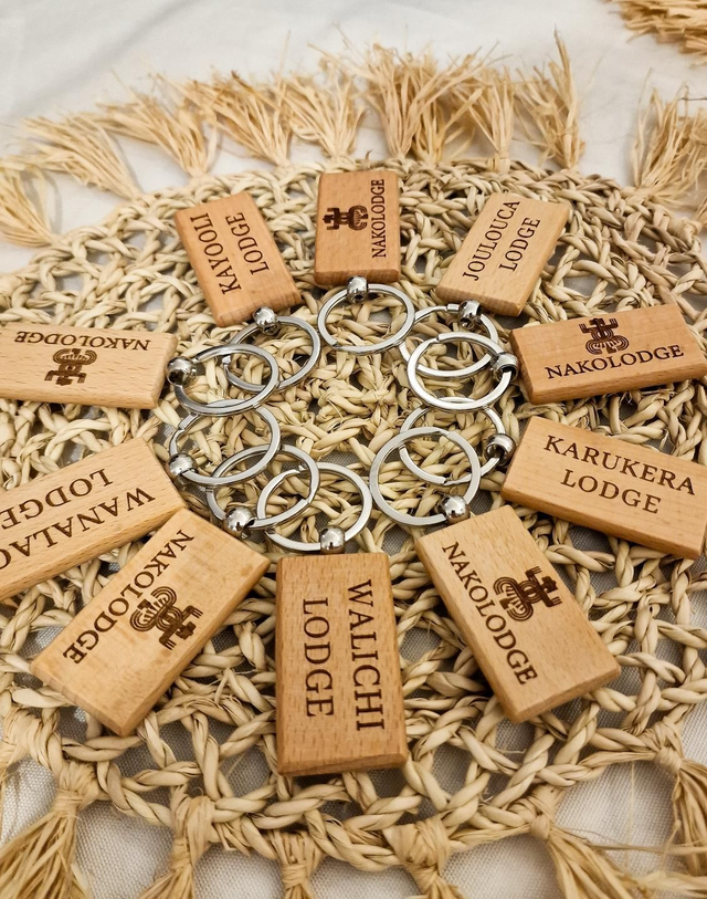 PORTE-CLÉS EN BOIS PERSONNALISABLES