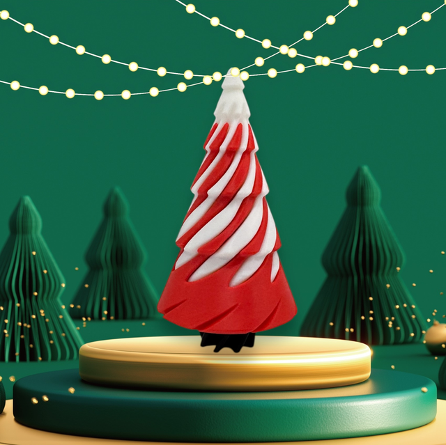 Christmas Tree Fidget Red