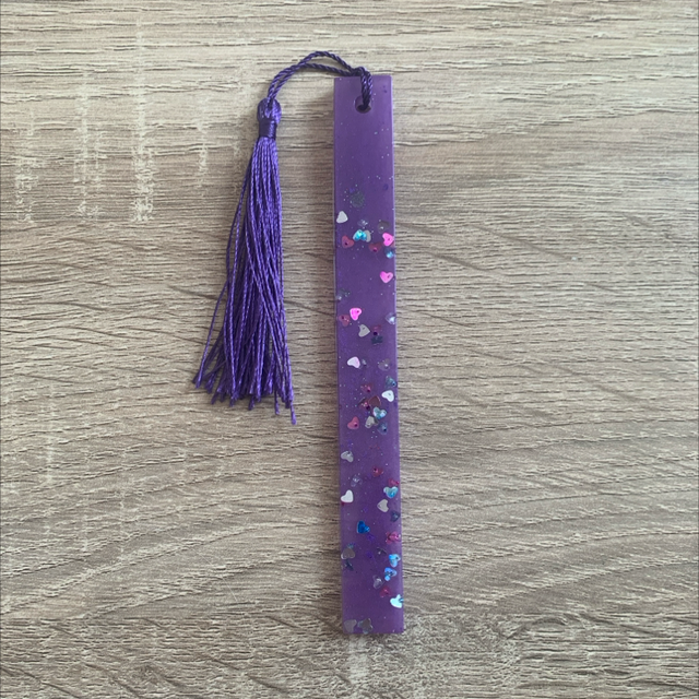 Marque page rectangle fin