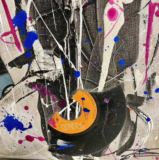 Tiges musicales - 30x90cm - 2017