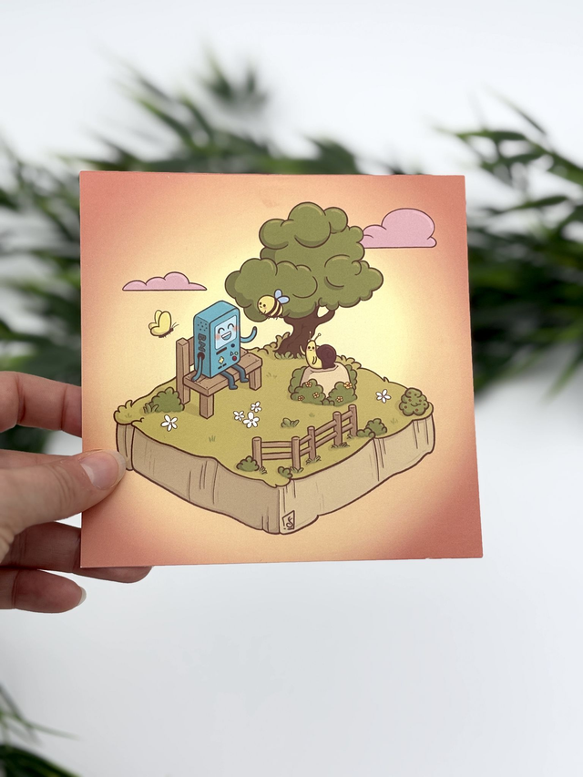 BMO (Adventure Time) art print