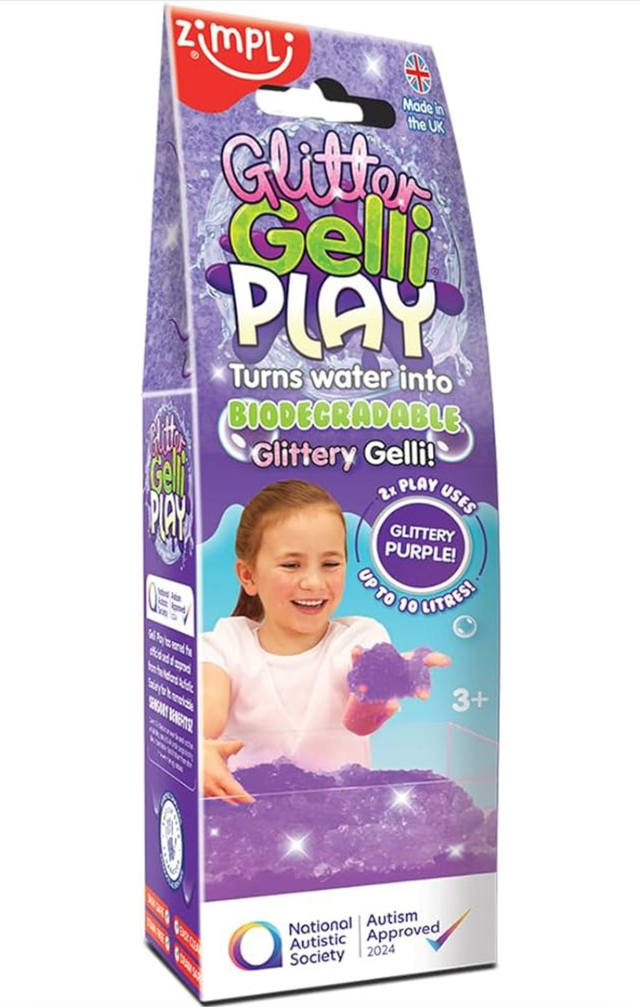Zimply Gelli Baff - Glitter Purple Play Pack