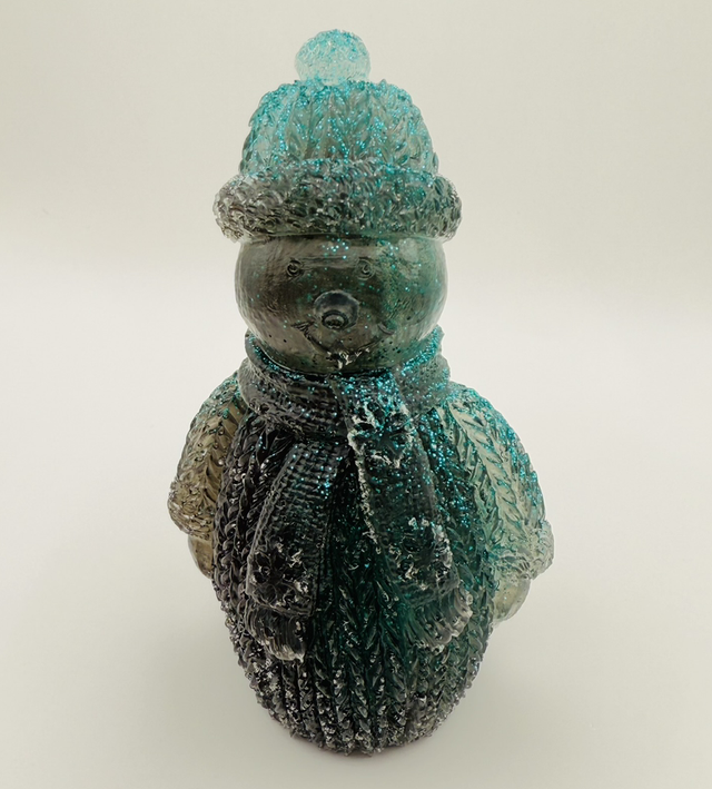 Bonhomme de neige en résine