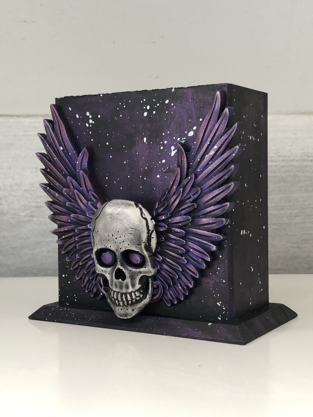 Pot Angel Wings Purple Pink