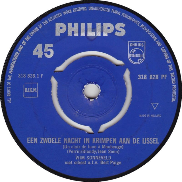 Wim Sonneveld - Een Zwoele Nacht In Krimpen Aan De IJssel