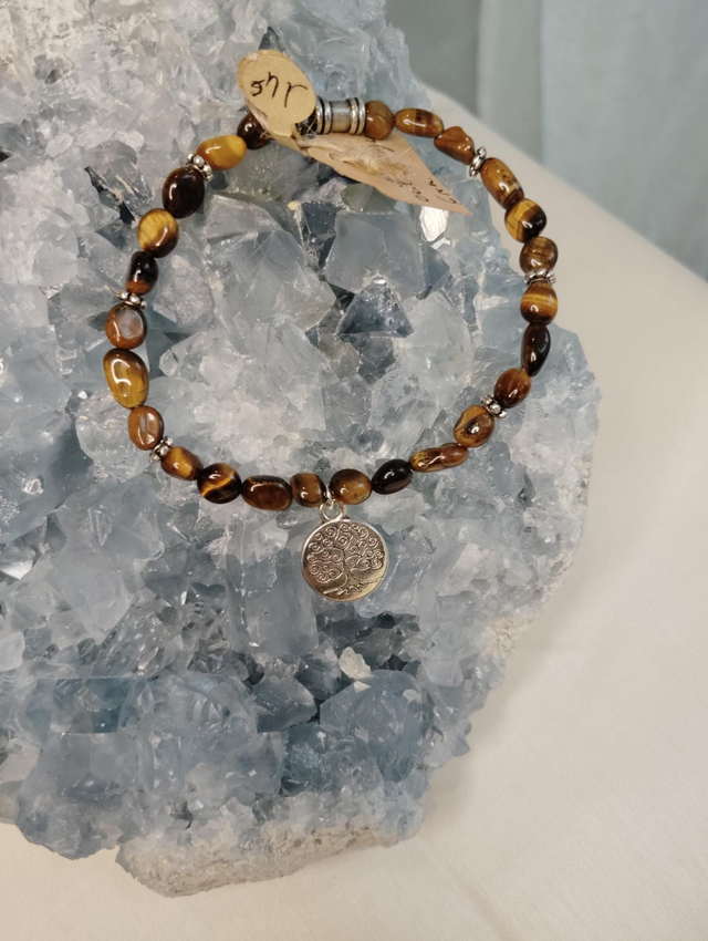 N26 Oeil Du Tigre/Arbre De Vie Pendentif