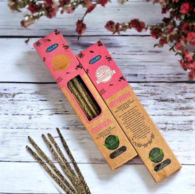 Incienso Orgánico Mirra 