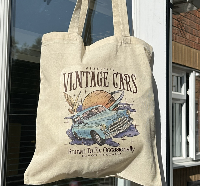 Wizarding World Car Tote Bag