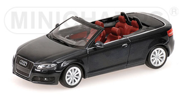 Audi A3 Cabriolet 2008  Grey met. Minichamps 1:43