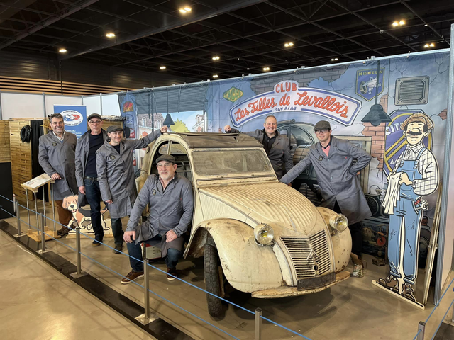 Blouse Mécanicien FDL. Brodée recto/verso, choisir la taille. Nouveauté 2024