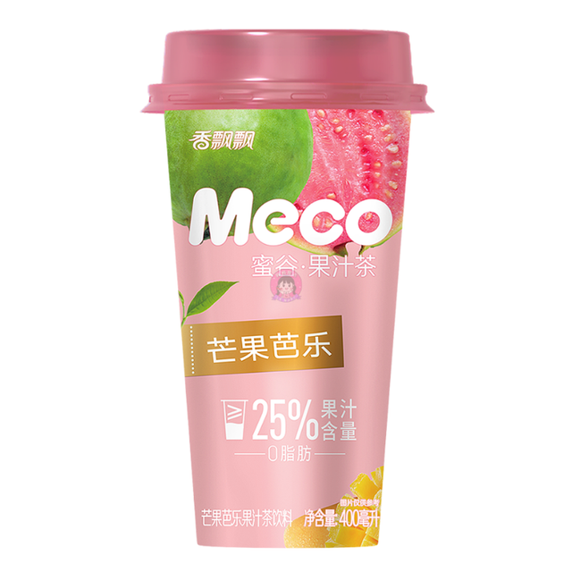 Meco 香飘飘蜜谷果汁茶芒果芭乐400ml XPP Mango &amp; Guava Fruit Tea