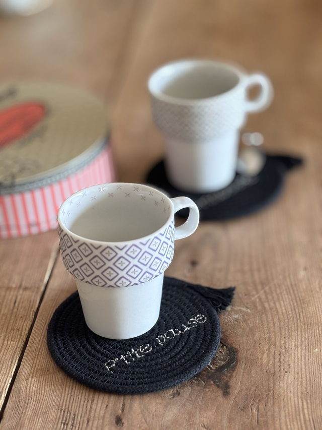 Sous-verre à l&#039;unité Mots Doux