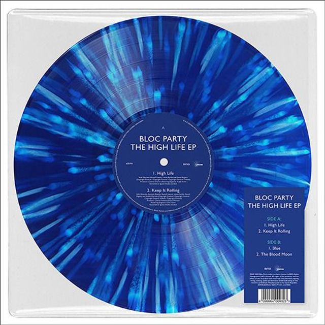 Bloc Party - The High Life EP 12&quot; (Limited Edition Galaxy Blue Vinyl)