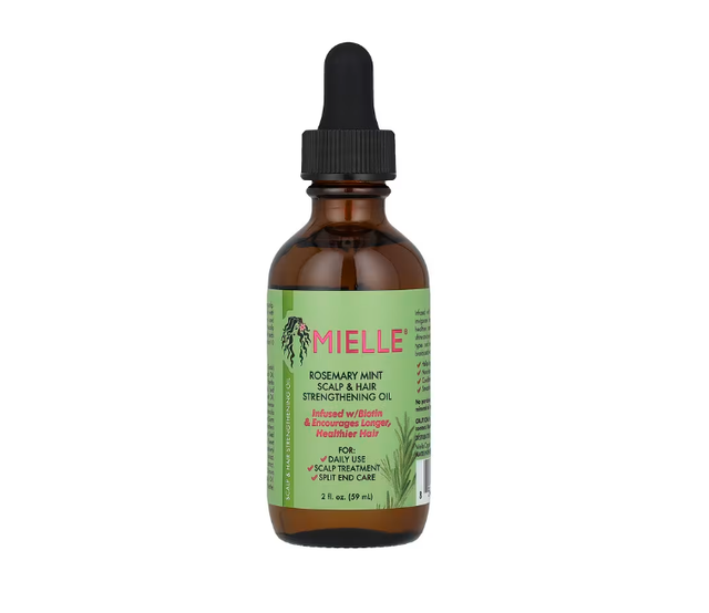  Mielle Organics Rose Mint Scalp &amp; Hair  Strengthening Oil 2oz 