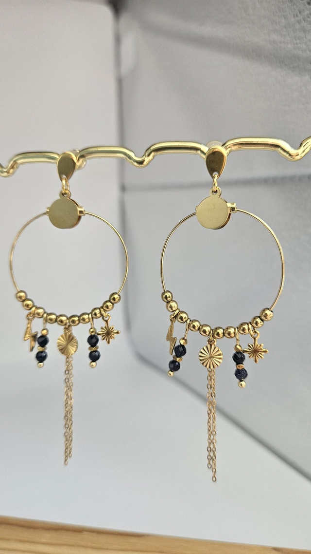 Boucles d&#039;oreilles créoles 