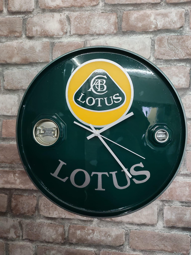 Petite horloge murale lotus