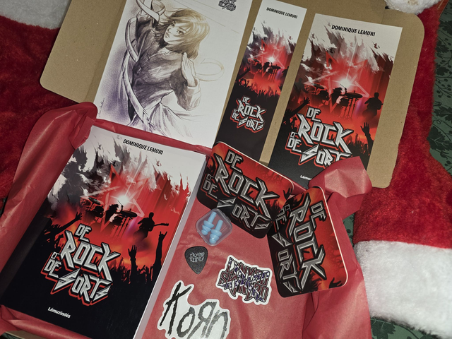 Box cadeau De rock et de sorts spéciale headbangers ! (version brochée)