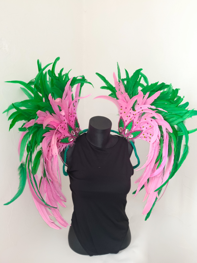 Costeiro Cleonina rose et vert