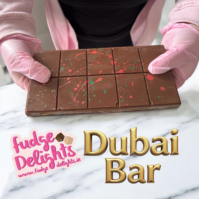 Fudge Delights Extra large homemade Dubai bar - 490g