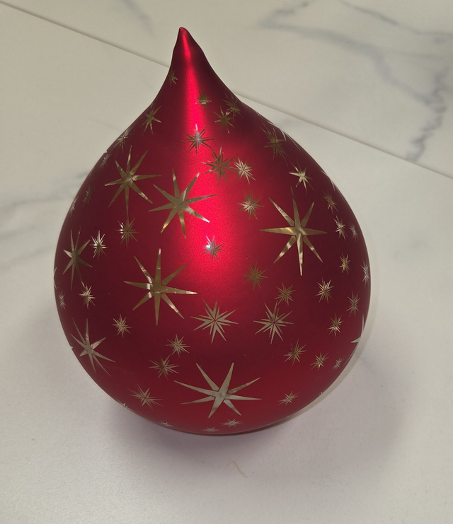 KOLARI goutte led 21cm rouge