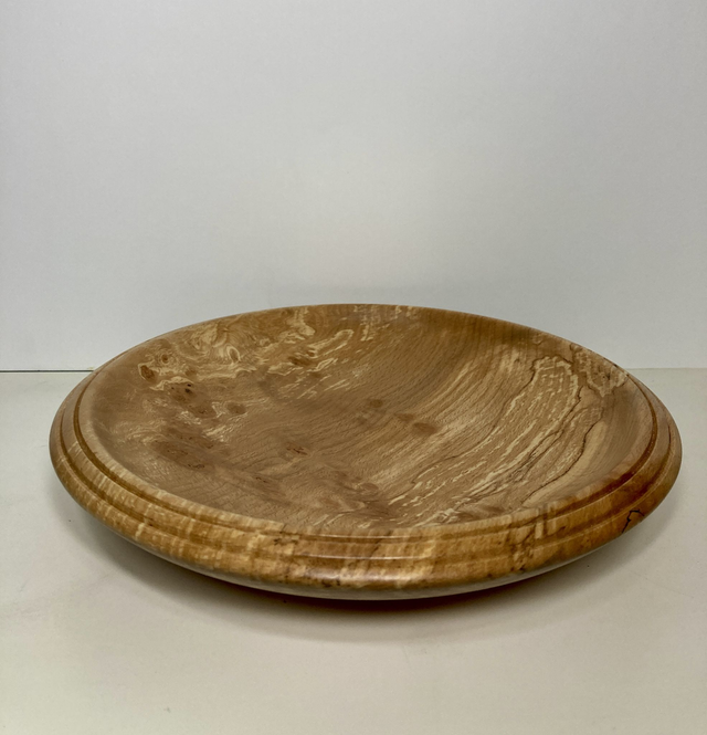 Beech wood burr bowl