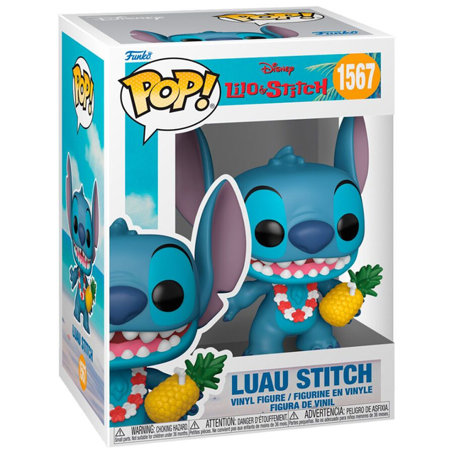 Funko -  Disney Lilo &amp; Stitch Luau Stitch 9cm POP!