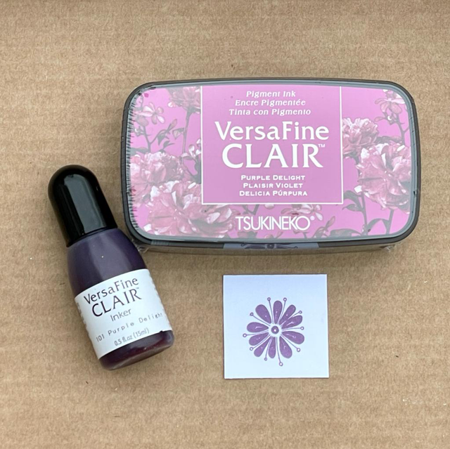 Versa Fine Clair Stempelkissen PURPLE DELIGHT