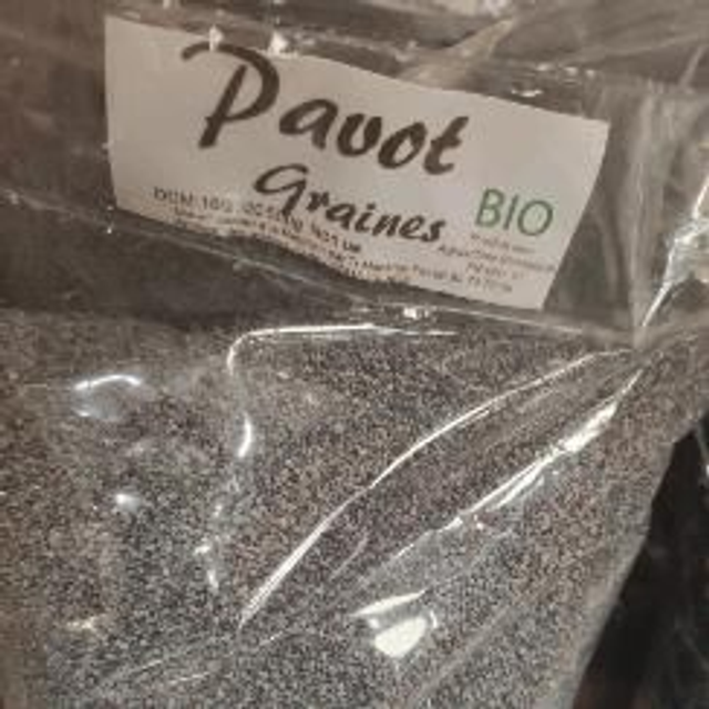 BIO Graines Pavot 500g