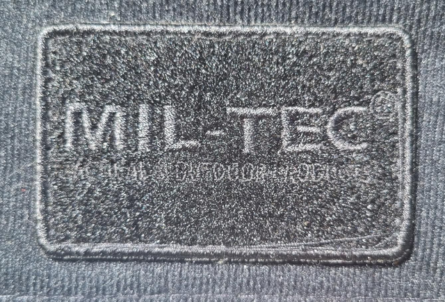 Rectangle Mil Tec Basse Visibilité Brodé 