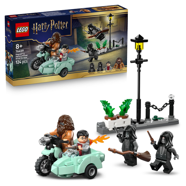 LEGO 76459 Harry Potter Hagrids und Harrys Flucht aus dem Ligusterweg