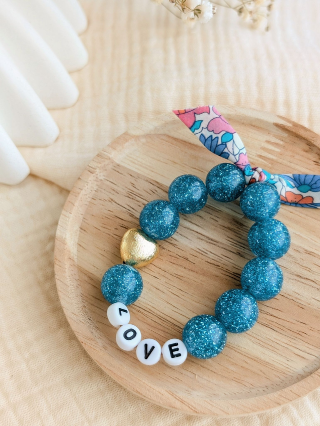 Bracelet Liberty Glowy Bleu enfant