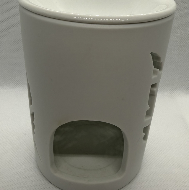 Feather Cut Out Tea Light Burner